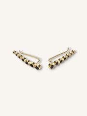 Pendientes trepadores Noir