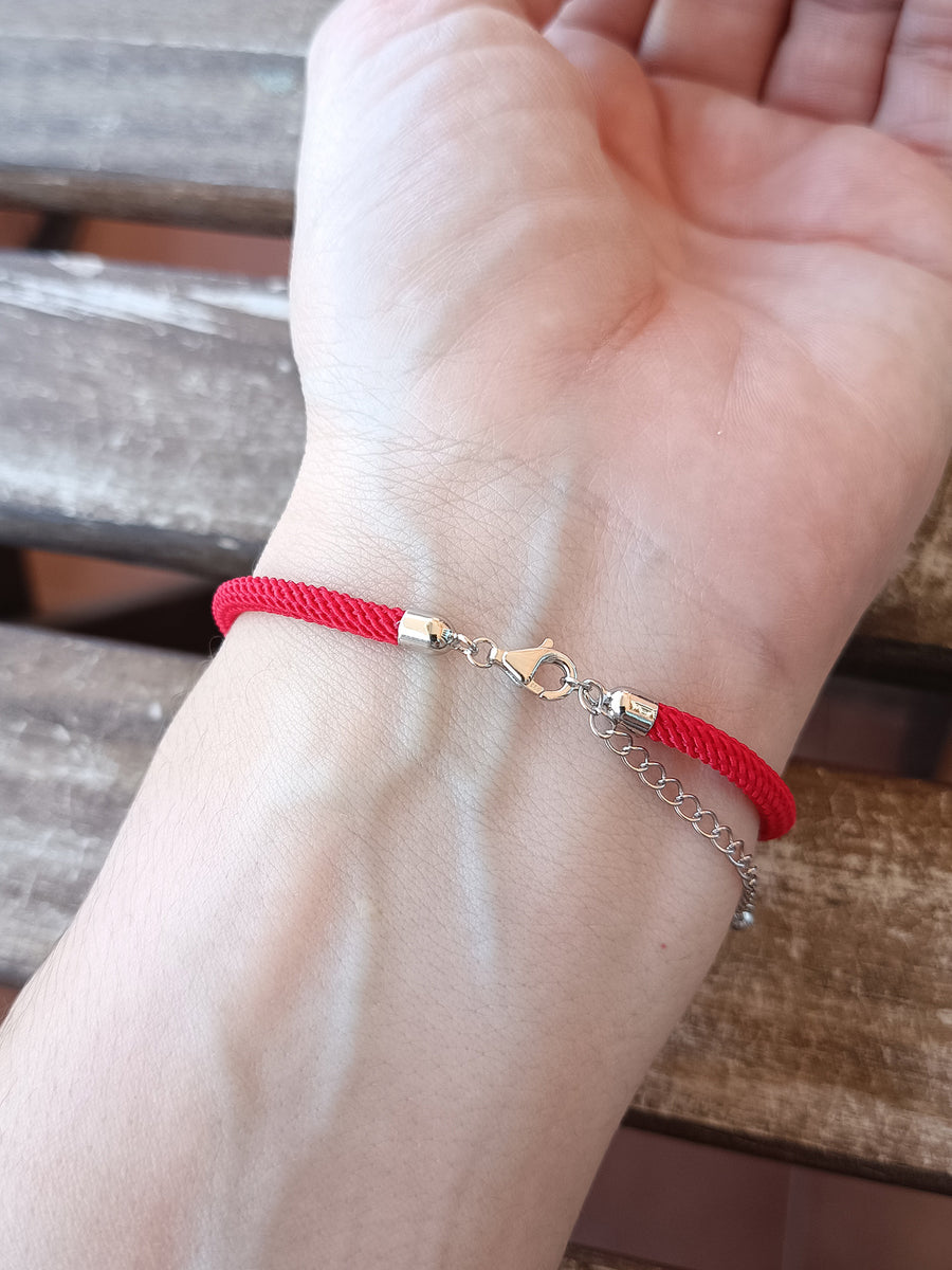 Pulsera cordón rojo