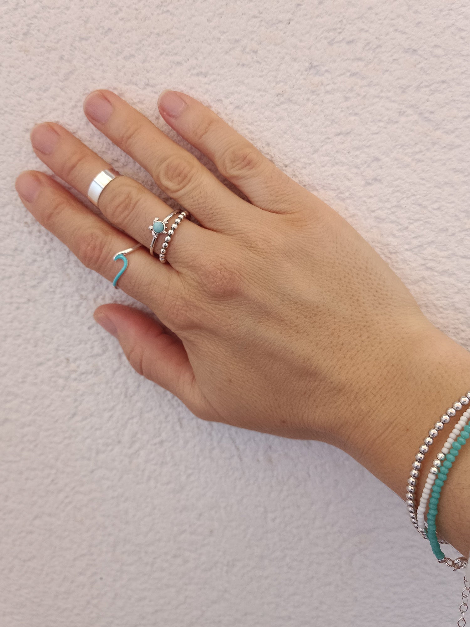 Anillo midi Lunaria