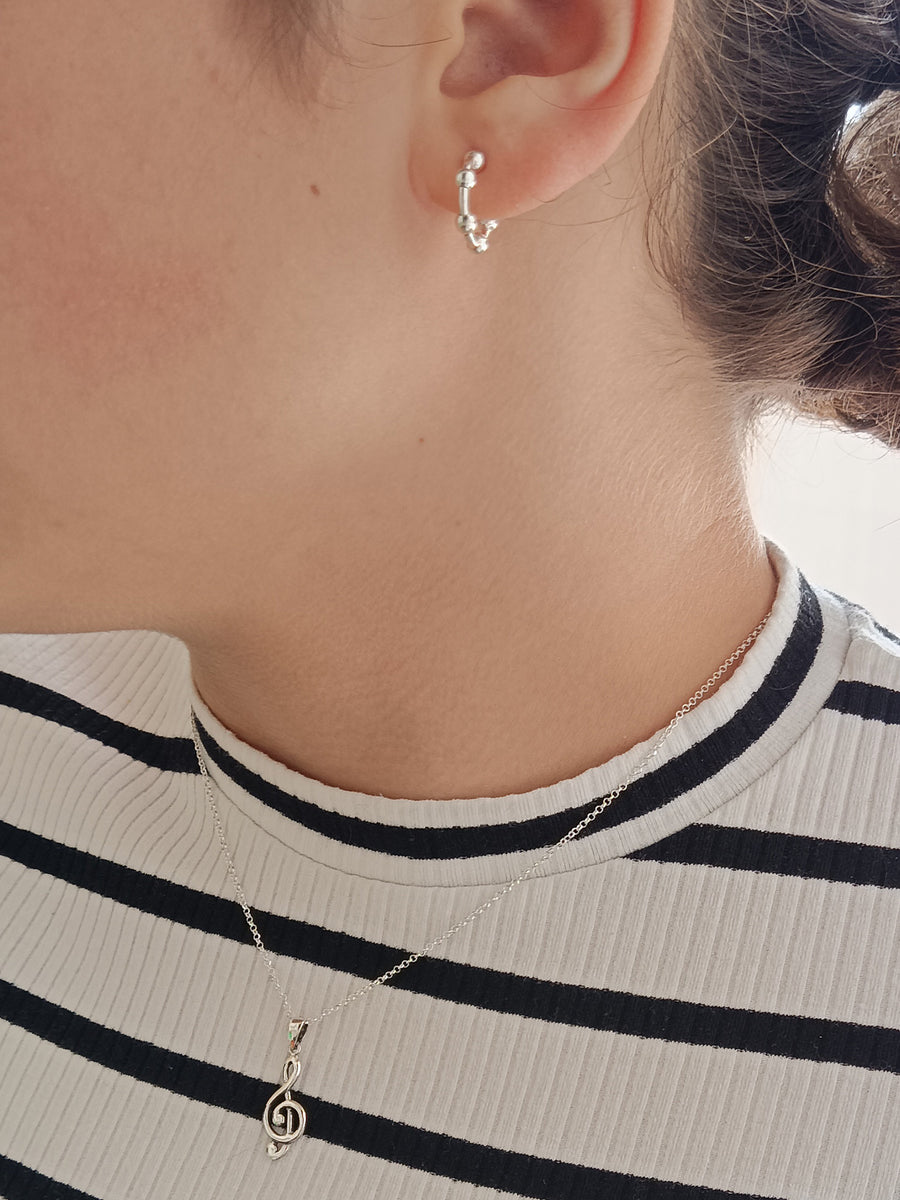 Aretes bolitas