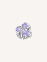 Charm pétalos púrpura
