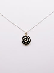 Collar Espiral Ónix