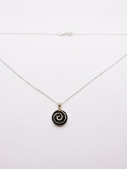 Collar Espiral Ónix