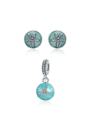Conjunto estrella verde mar
