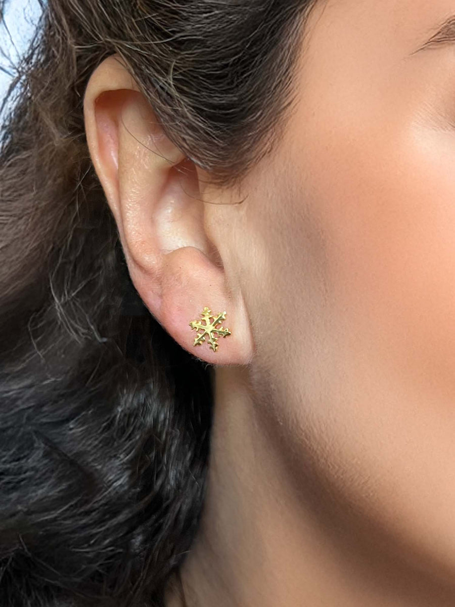 Pendientes Copo de Nieve