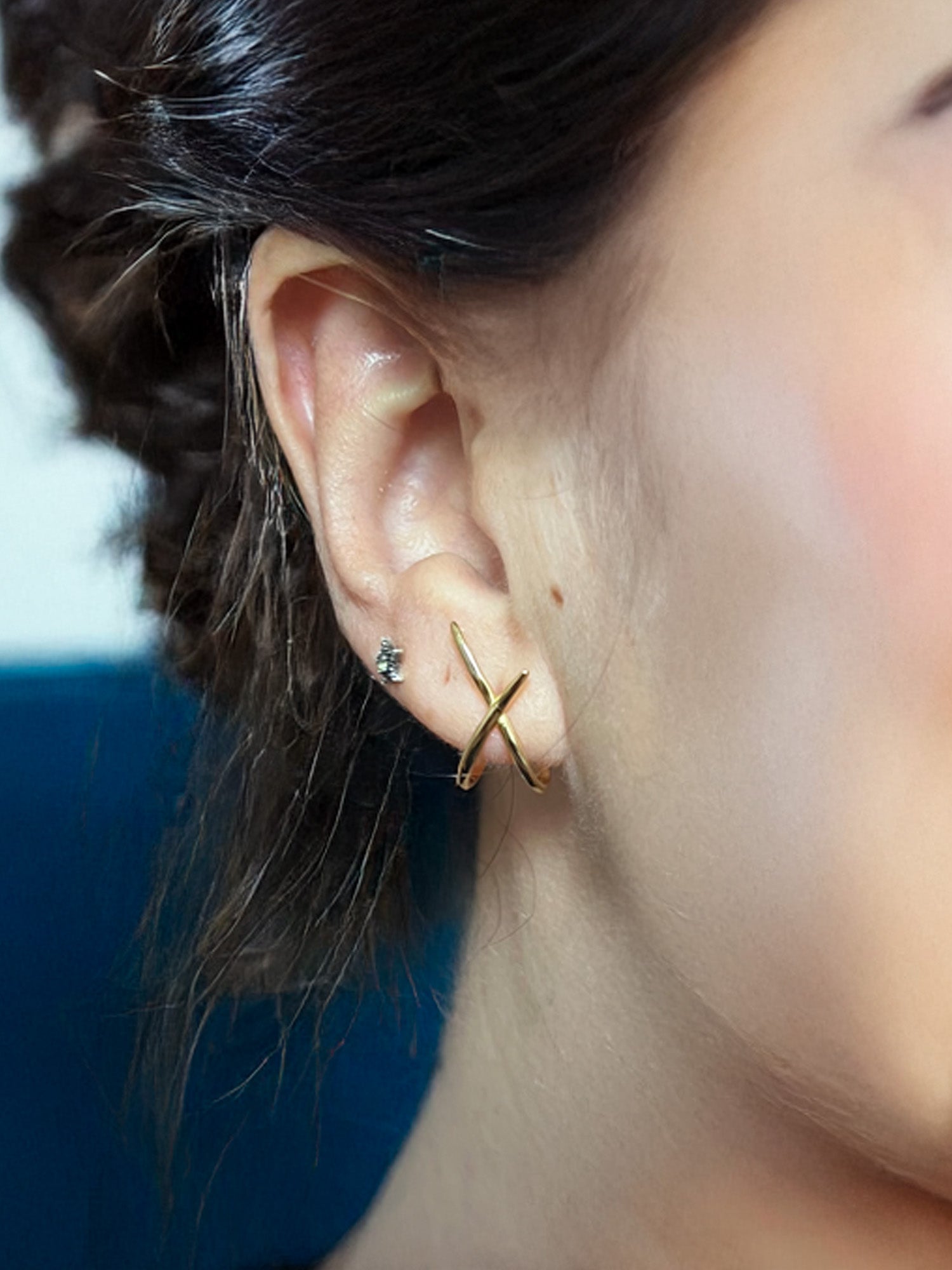 Pendientes Cross