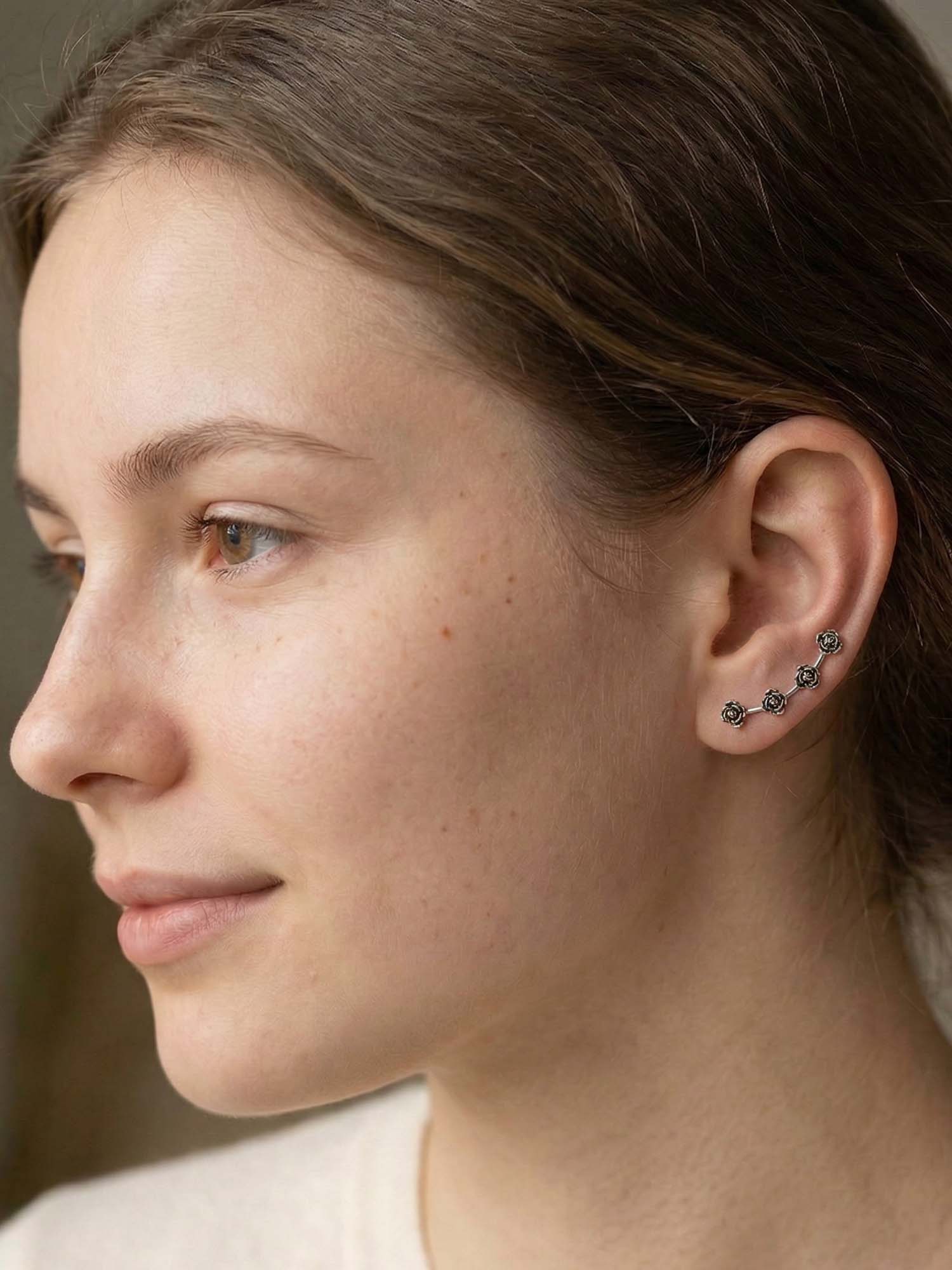 Pendientes trepadores Roses