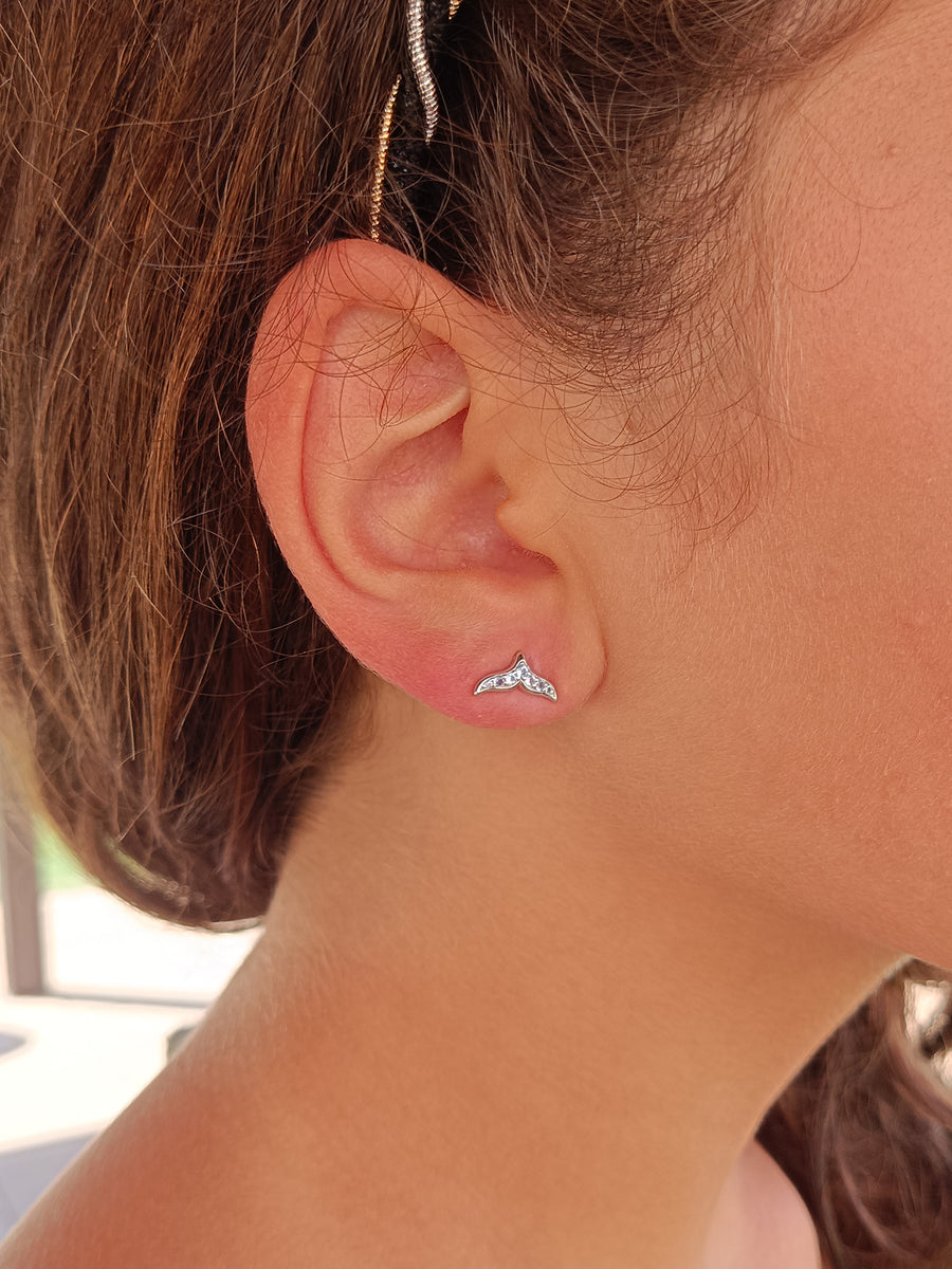 Pendientes cola de sirena