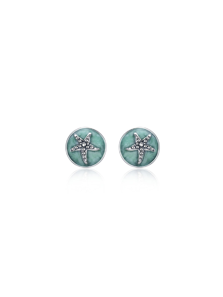Conjunto estrella verde mar
