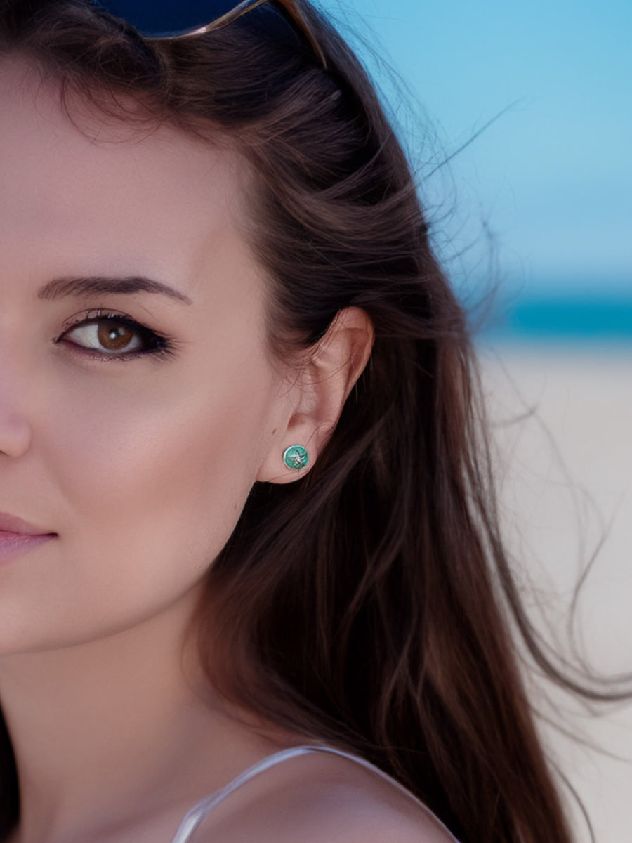 Conjunto estrella verde mar