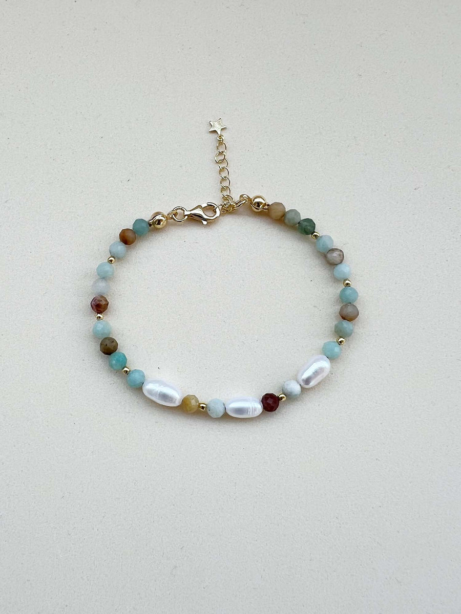 Pulsera Amazonia y Perla