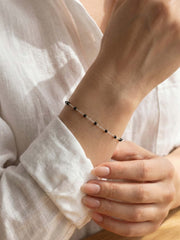 Pulsera Dots Black