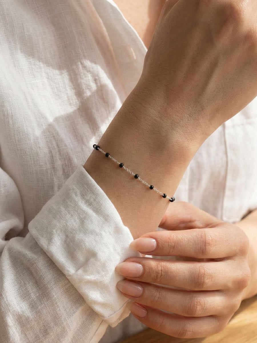 Pulsera Dots Black