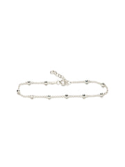 Pulsera bolitas de plata