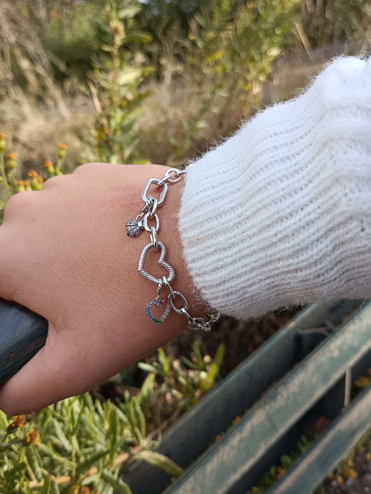 Pulsera eslabones cadena