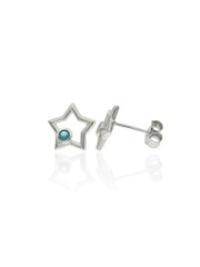 Pendientes Blue Star