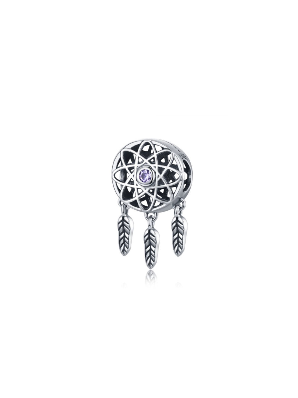 Charm atrapasueños malva