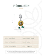 Charm girasol