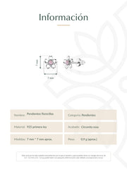 Pendientes florecillas