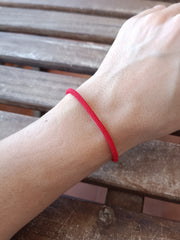 Pulsera cordón gris